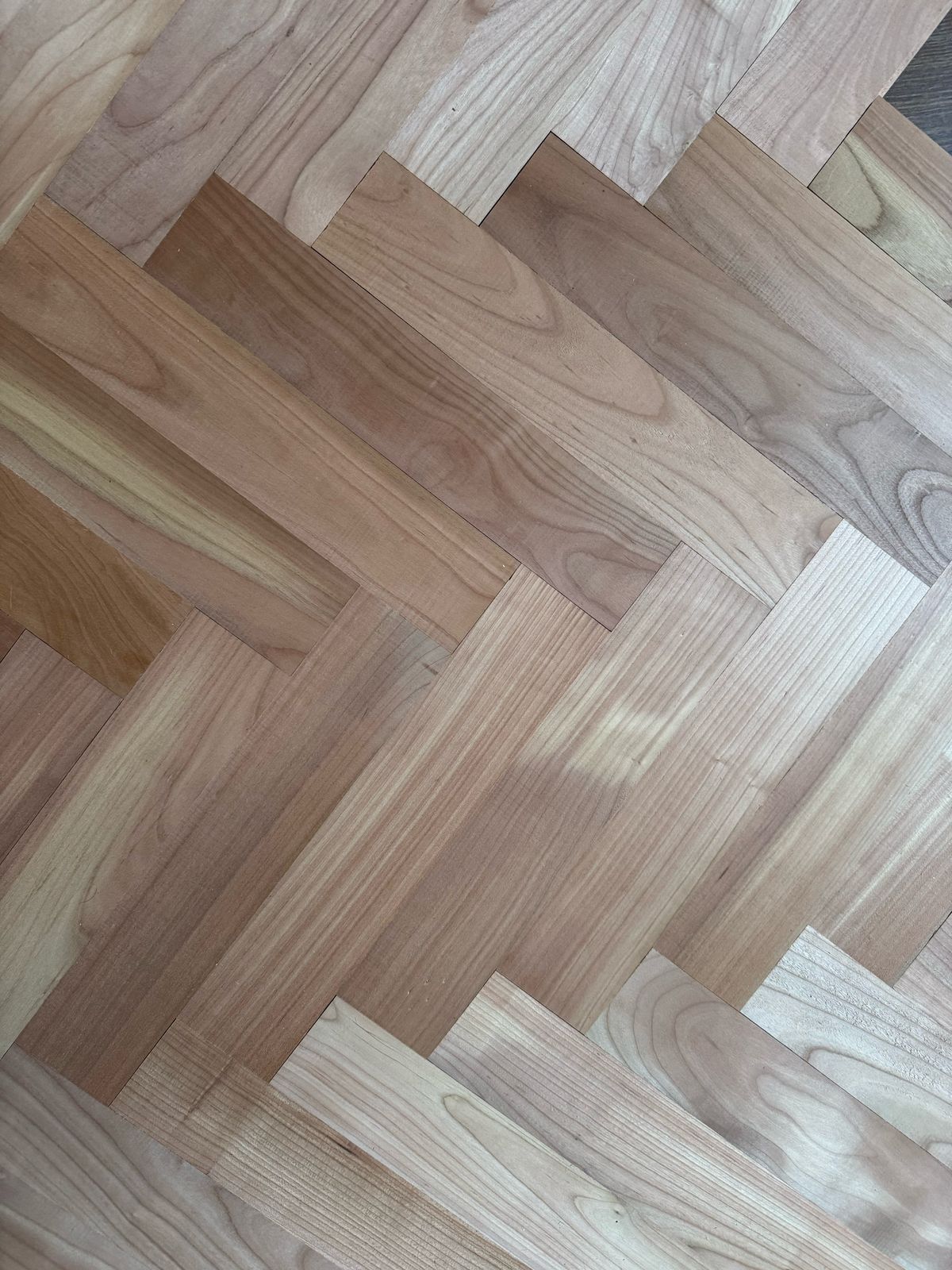 Штучный паркет Алекс Паркет Вишня пропаренная Селект 350х70х15 мм